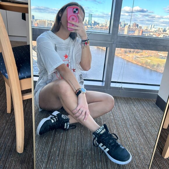 Adidas animal print high-top sneakers - Picture 3 of 4